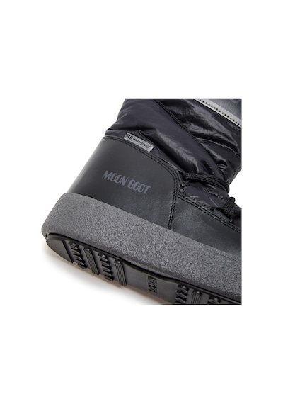 Bot Kar Kadın 24500700-001 Moon Boot Ltrack High Nylon Wp Black Siyah