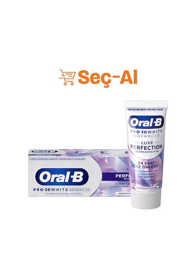 Oral-b Pro 3dw Luxe Perfection Diş Macunu 50 Ml 3 Adet