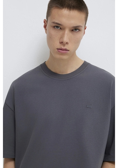 Mavi Erkek Oversize Bisiklet Yaka Basic T-shirt M0613188 Gri Gri