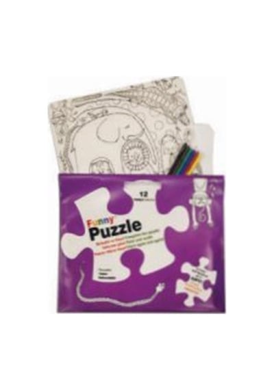 Funny Mat Washable Puzzle - Sevimli Dostlar
