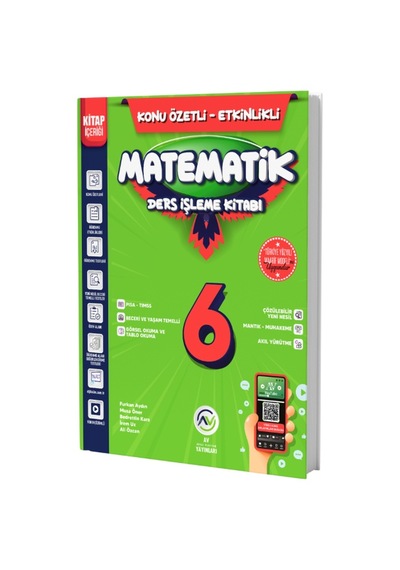 6.sınıf Av Ders İşleme Kitabı Matematik - 25-26