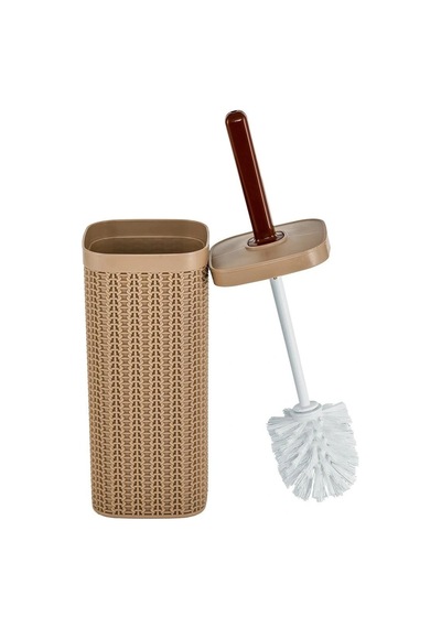 Hubrendy Çer Rattan Wc Klozet Temizleme Fırçası - Antrasit Diğer
