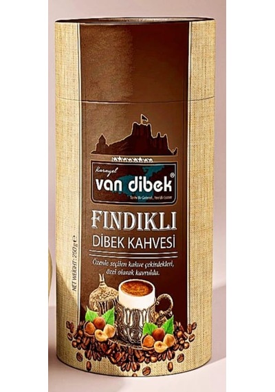 Van Dibek Fındık Aromalı Kahve 250 Gr Geleneksel