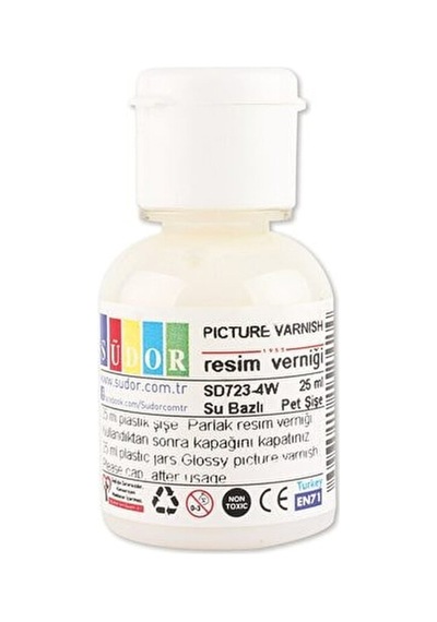 Resim Verniği Su Bazlı 25 Ml Mixartcolor Beyaz