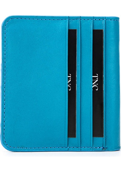 Tamer Tanca Unisex Hakiki Deri Mavi Kartlık 688 4052 Krtlk Sk25-26 A.mavı mavi