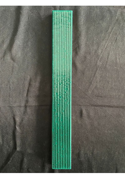 Armada Çini 5x40 Flat Çizgili Yeşil Çini Seramik