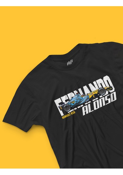 Fnbx Fernando Alonso Rn T-shirt Siyah