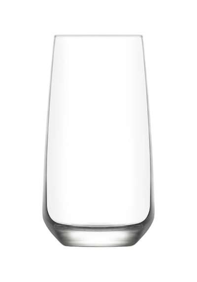 Lav Lal Cam Meşrubat Bardağı 6'lı 480 ml (Büyük Su/Kokteyl Bardağı )