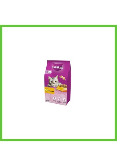 Whiskas Tavuklu Ve Sebzeli Yetişkin Kedi Maması 14 Kg Dmc
