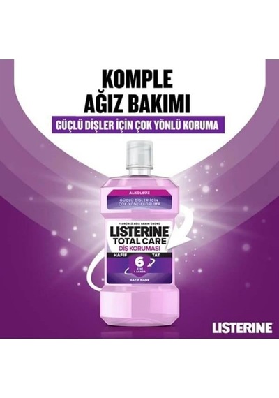 Listerine Ağız Bakım Suyu 500ml. Mild