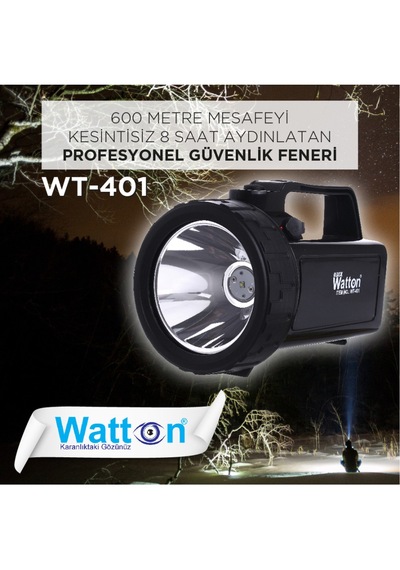 Watton Wt-401 Güvenlik Feneri 30 W Kuvvetinde