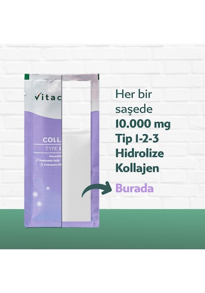 Vitacoral Collagen 30'Lu Saşe