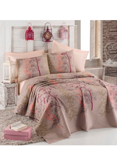 Eponj Home 2li Yastık Kılıfı Urla Bej Bej