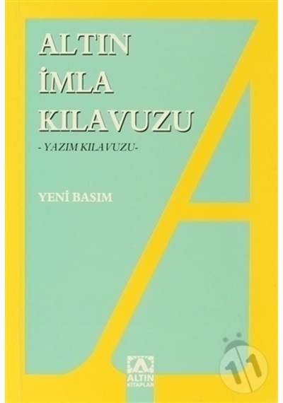 Altın Yayınları Yazım Imla Kılavuzu