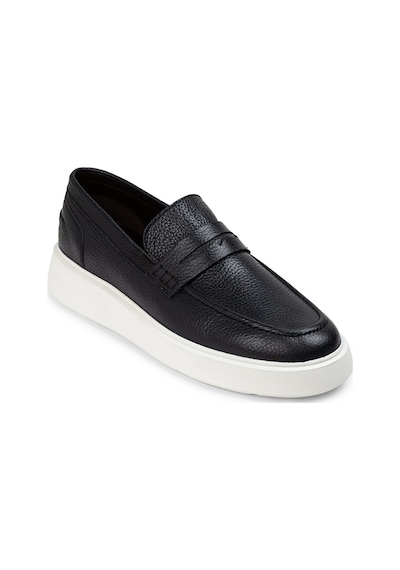 Deery Hakiki Deri Lacivert Erkek Loafer Ayakkabı - 01964mlcve01 Lacivert