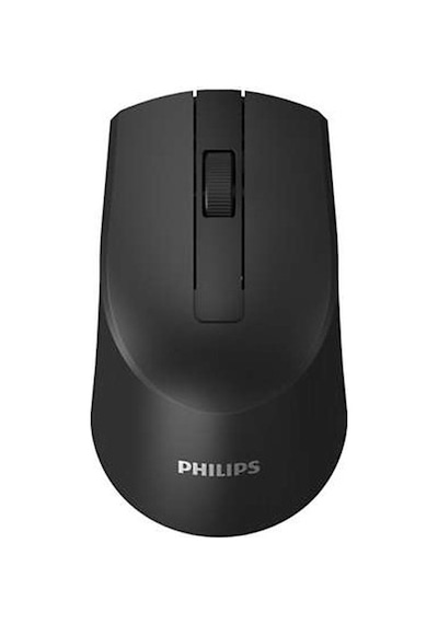 Philips SPK7374 M374 2.4Ghz Siyah 800/1200/1600dpi Kablosuz Mouse (PİLLİ)
