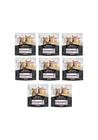 Purina Pro Plan Kitten Yavru Tavuklu Kedi Kuru Mama 400 G X 8 Adet