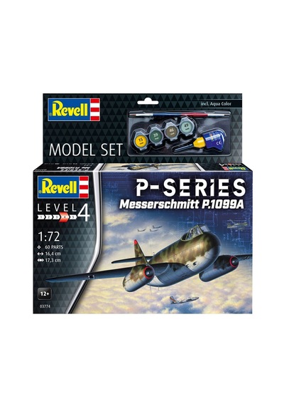 Revell Model Set Uçak Messerschmitt P.1099a - P-series 63774