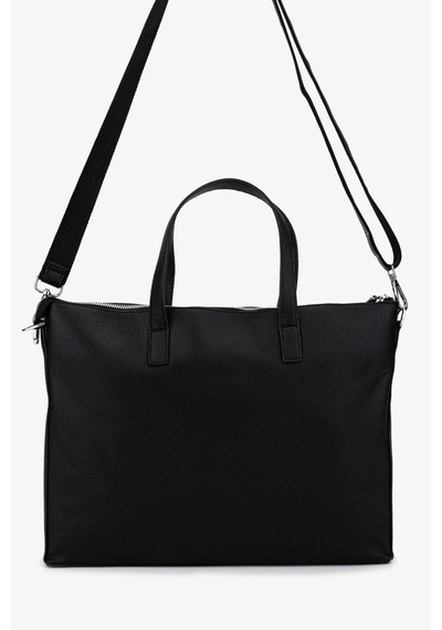 Valmenti Unisex Vegan/deri Siyah Floter Evrak Çantası 1012 2013 Cnt Y25 Sıyah Fltr Siyah