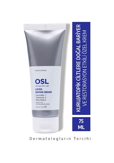 OSL Omega Skin Lab Lipids Repair Kuru Ve Olgun Ciltler İçin Onarıcı Krem 75 ML