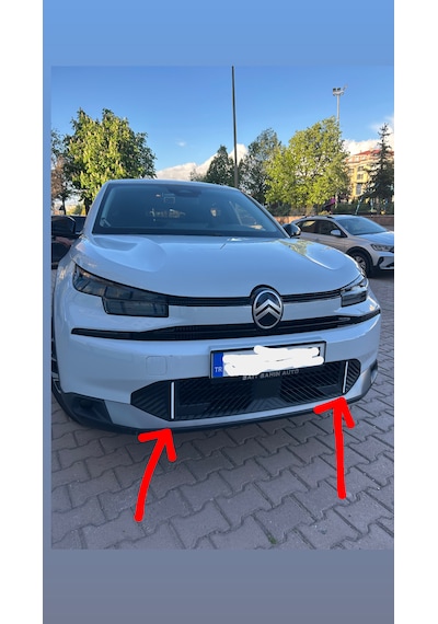 Sivas3d Citroen C4-c4x Ön Tampon Ve Kapı Üstü Çubuk 2 Adet