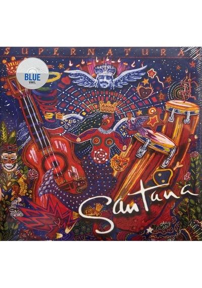 Carlos Santana - Supernatural Blue Vinyl / 2 X Plak