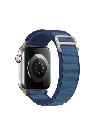 Apple Watch 38mm Uyumlu Mountain Kordon - Lacivert