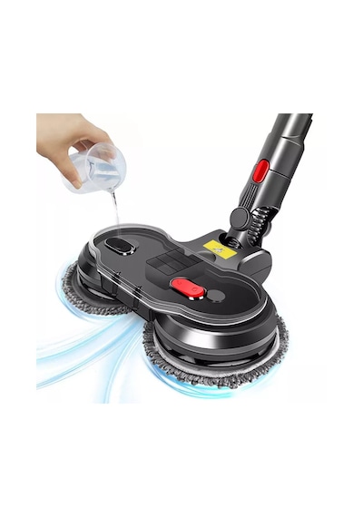 Dyson V7 V8 V10 V11 V15 Uyumlu Elektrikli Döner Paspas Başlığı