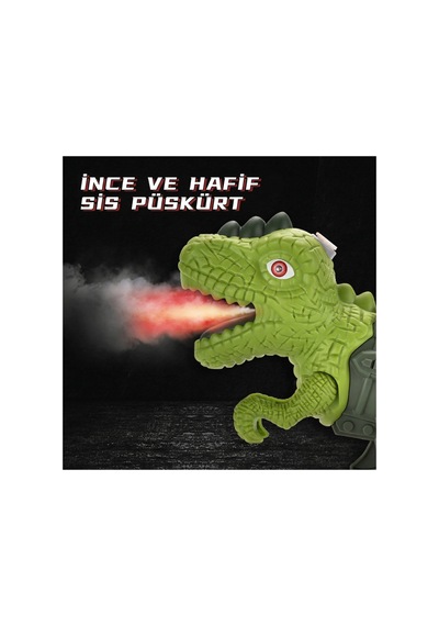 Dinozor Su Tabancası Işıklı, Kükreme Sesli Ve Buhar Atan Oyuncak