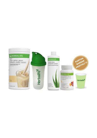 Set2 Shake Vanilya Aloe Konsantre İçecek Shaker Şeftali Çay 50 Gr
