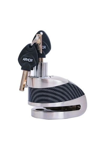 Armor 10 Mm Renkli Alarmlı Disk Kilidi Yeni Versiyon