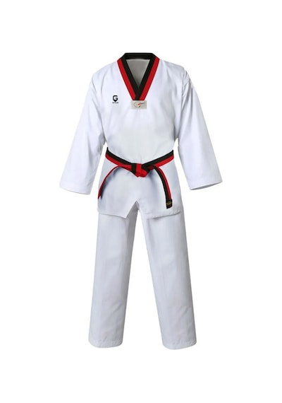 Top Glory Imlpe01 Pum Yaka Taekwondo Elbisesi Beyaz 001