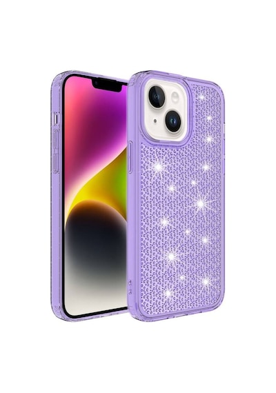 Apple Uyumlu iPhone 14 Plus İle Kılıf Parlak Tasarım Kadın Telefon Kılıfı Kapak