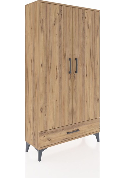Arges Dolap 4 Raflı Tek Çekmeceli 2 Kapaklı 88x30x163 Çam-çam Çam Arges Dolap 4 Raflı Tek Çekmeceli 2 Kapaklı 88x30x163 Çam-çam Çam