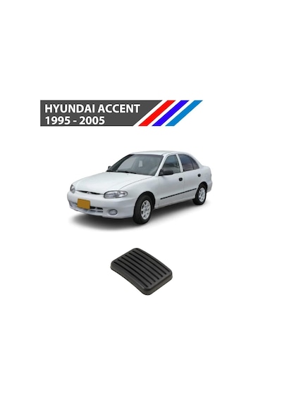 Hyundai Accent Debriyaj ve Fren Pedal Lastiği 2 Adetli Set