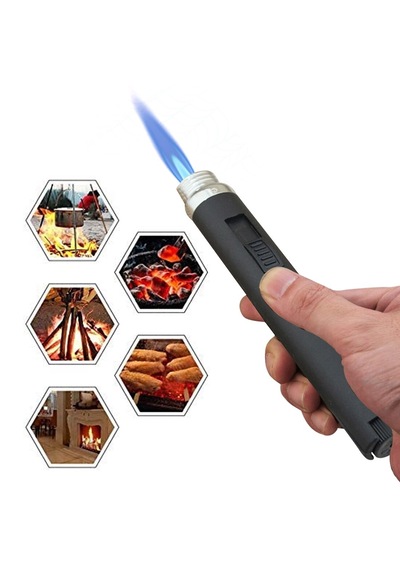 Lunaev Kalem Pürmüz Çakmak Torch Pürmüz Isı Kalemi Kamp Çakmakları Açık Füme