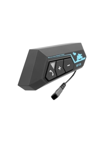 Mey İthalat Bluetooth Motosiklet Kask Kulaklığı Mikrofonlu Kablosuz Sürüş Intercomu