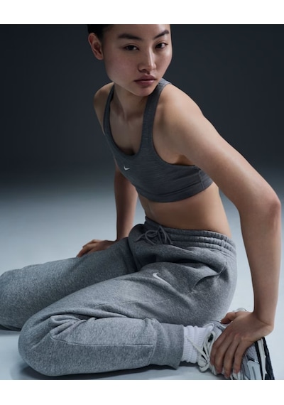 Nike Fz7626-063 Sportswear Phoenix Fleece Normal Belli Kadın Eşofman Altı - Gri