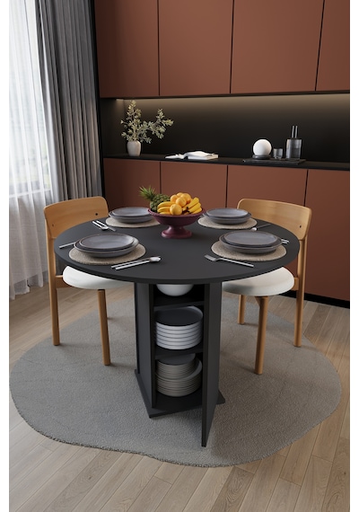 Modern Dolaplı 4 Kişilik Mutfak Yemek Masası %100 Mdf Mutfak Yemek Odası Masası Ym04 Antrasit Modern Dolaplı 4 Kişilik Mutfak Yemek Masası %100 Mdf Mutfak Yemek Odası Masası Ym04 Antrasit