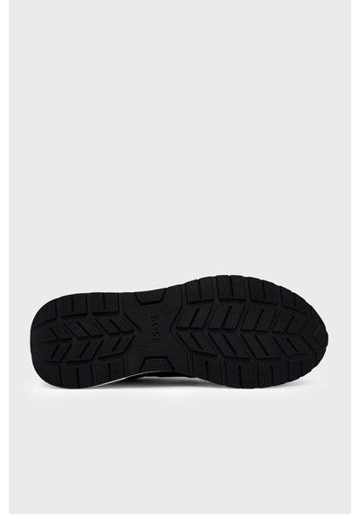 Boss Deri Sneaker Ayakkabı Erkek Ayakkabı 50568951 002 Siyah