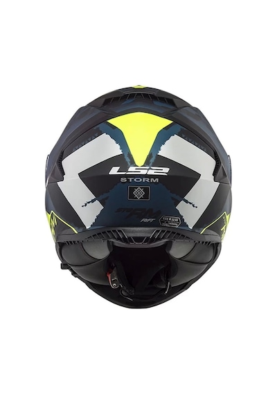 Ls2 Storm Sprınter Kask Mat Siyah Gri Cobalt