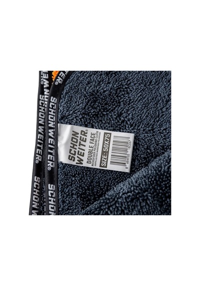 Çift Renk Profesyonel Mikrofiber Twist Kurulama Havlusu 1000 Gsm 50x75 -