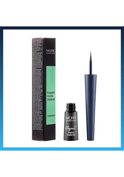 Cosmetics Elegant Matte Dipliner Waterproof Mavi, 03 Navy Blue Diğer
