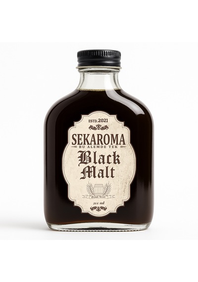 Sek Aroma Black Hazır Karışım Malt Kiti - Black Hazır Karışım Malt Aroması 200 ML