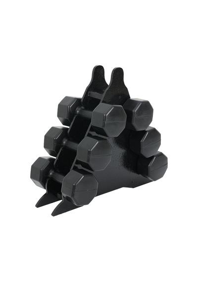 Besinistanbul Ps Spor 3 Çift Set 3 Kg 4 Kg 5 Kg + Stand Siyah