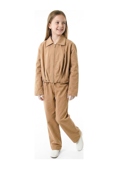 Xo Kids Kız Çocuk Ceket 9-13 Yaş 5017 Camel
