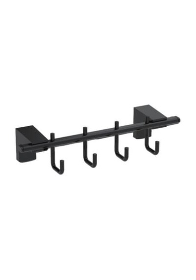 Duxxa F1 Set Askılık 4Lü Mat Siyah