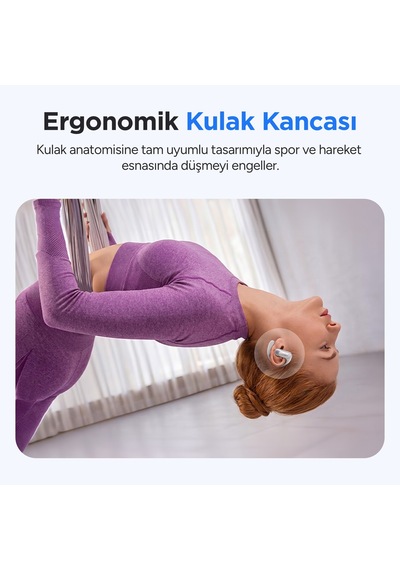 Juo JT3 Bluetooth 6.0 Kancalı Kulak İçi Kulaklık