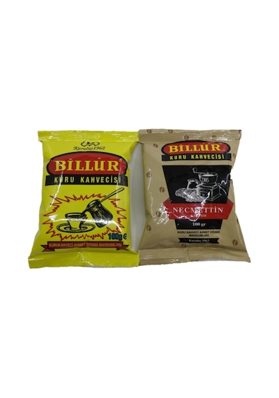 Billur Türk Kahvesi + Necmettin Kahve 2 x 100 G