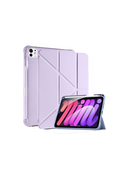 Apple Uyumlu iPad Pro 13 İnç M4 2024 Kılıf Kalem Şarj Bölmeli Case A2925 A2926 A3007